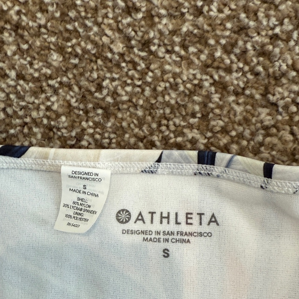 Athleta Tropical Print Halter Bikini Set - Picture 3 of 8